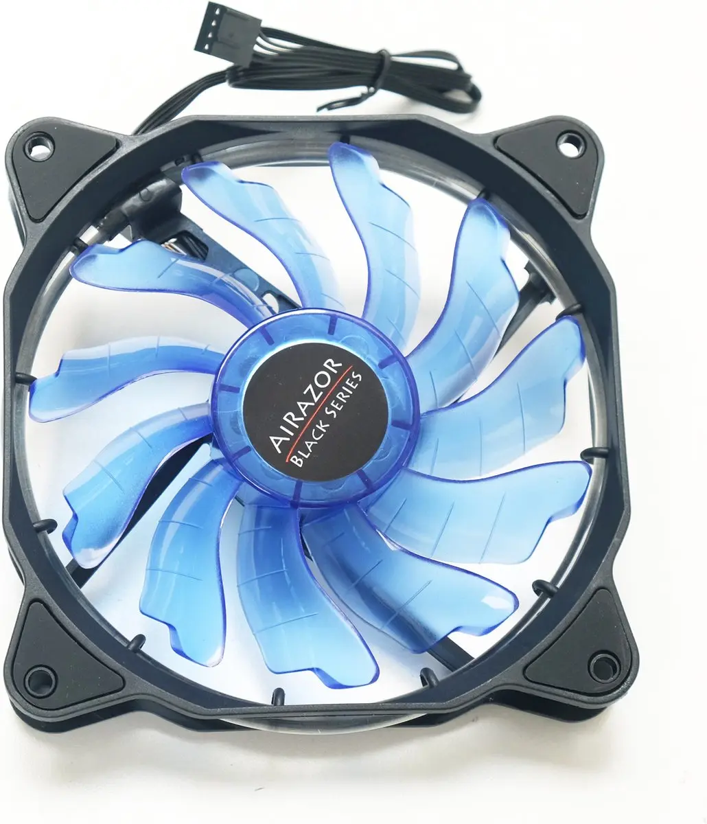LC Power LC-CF-120-TUBE-B Ventilator 12cm - Zwart