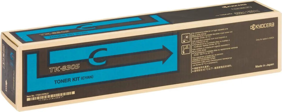 Kyocera TK-8305C Tonercartridge - Cyaan - 15.000 pagina's