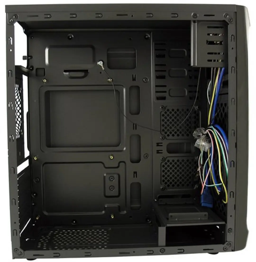 LC Power 7034B Midi Tower - Zwart