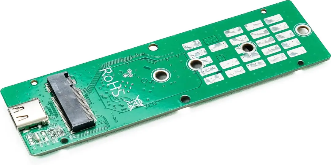 LC Power LC-M2-C-MULTI Externe SSD Behuizing - M.2 NVMe/SATA - 10 Gbps - Zwart