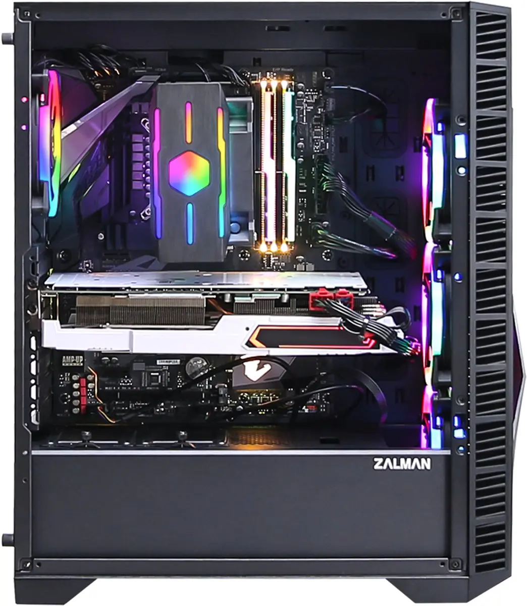 Zalman Z3 Iceberg Midi Tower - Zwart