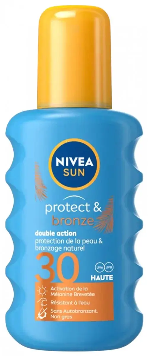 NIVEA Sun Protect & Bronze Zonnebrandspray SPF30 200ml