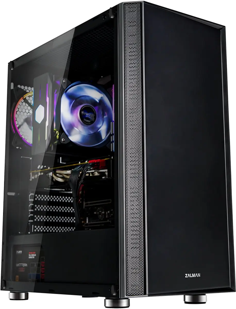 Zalman R2 BLACK Midi-tower Gamingbehuizing
