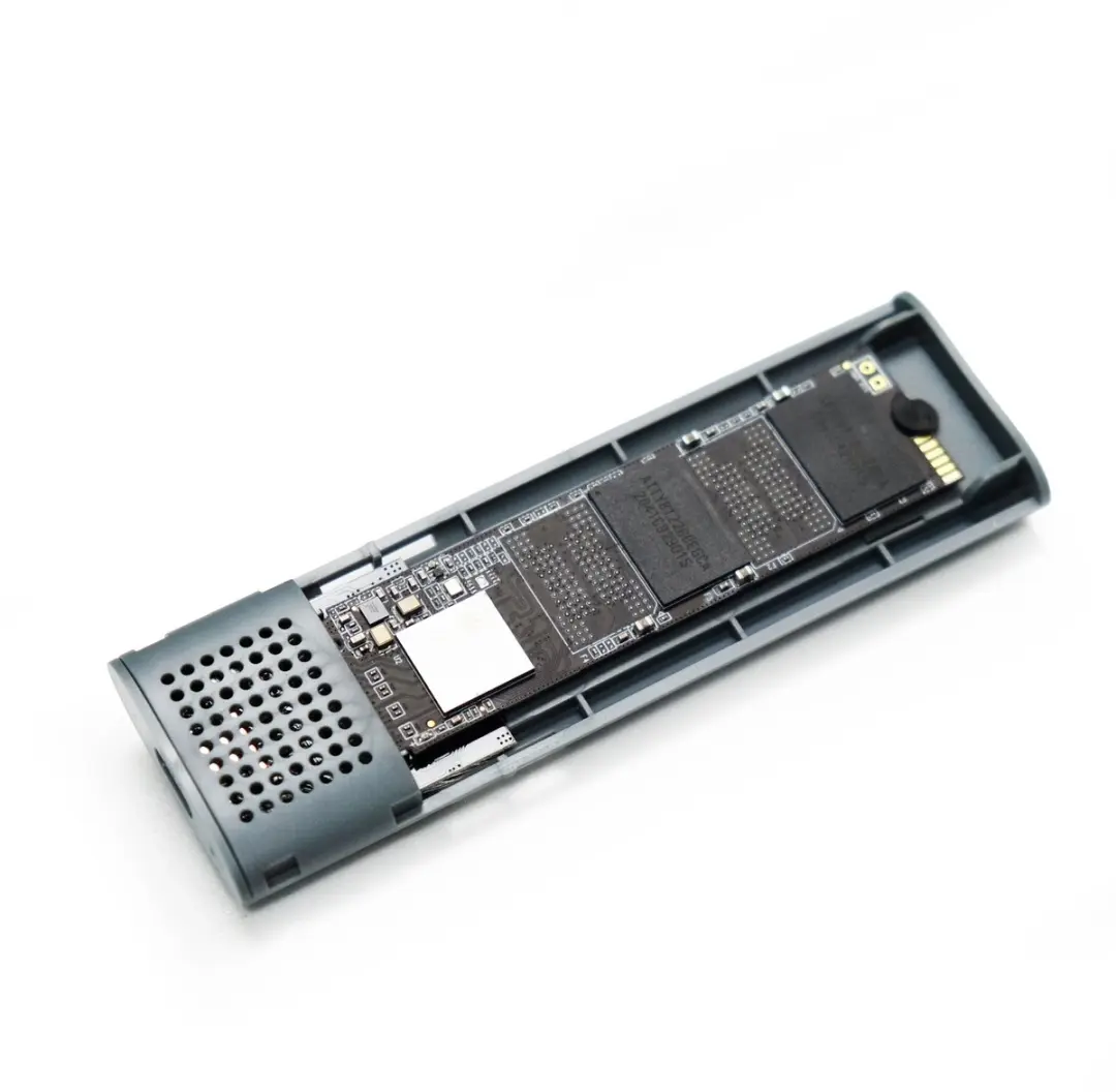 LC Power LC-M2-C-MULTI-2 M.2 SSD Behuizing - Donker Grijs