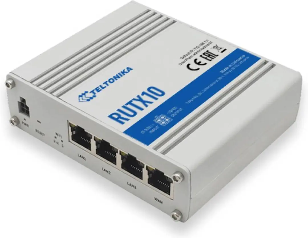 Teltonika RUTX10 WiFi-router 867 MBit/s - Grijs