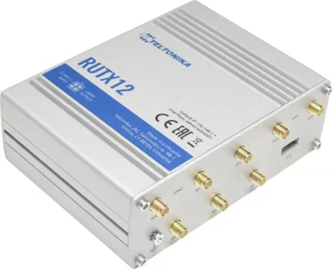 Teltonika RUTX12Dual Industriële Router