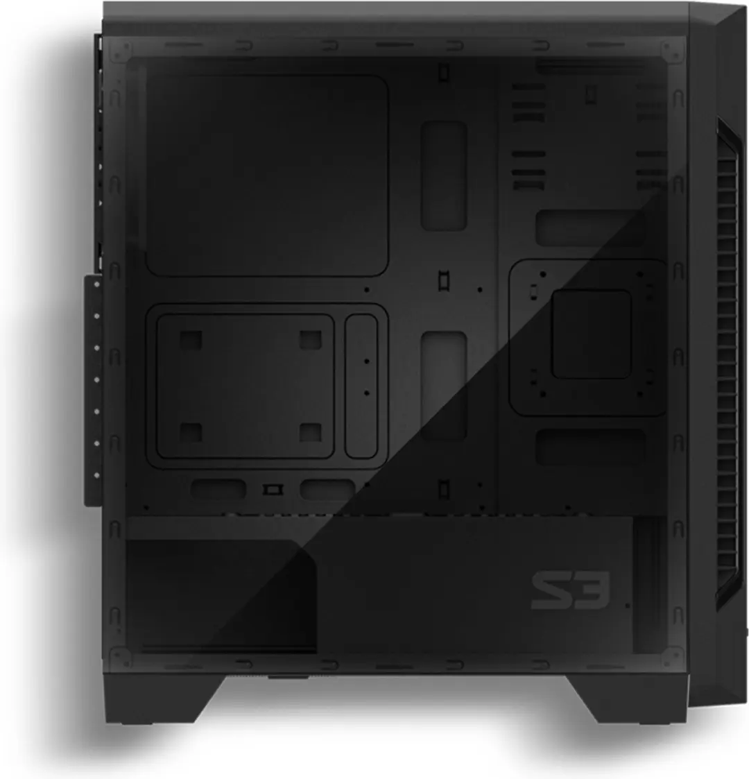 Zalman S3 ATX Medium Toren - Zwart