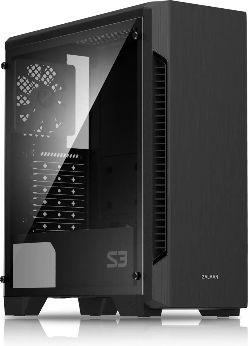 Zalman S3 ATX Medium Toren - Zwart