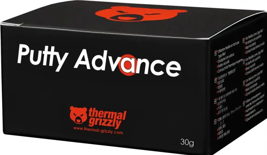 Thermal Grizzly Thermal Putty Advance S-TG-P-A-030 - 30ml Grijs