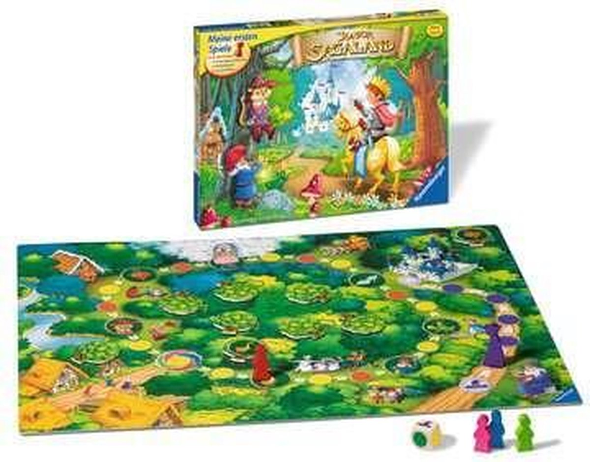 Ravensburger Junior Sagaland Bordspel Reizen/avontuur