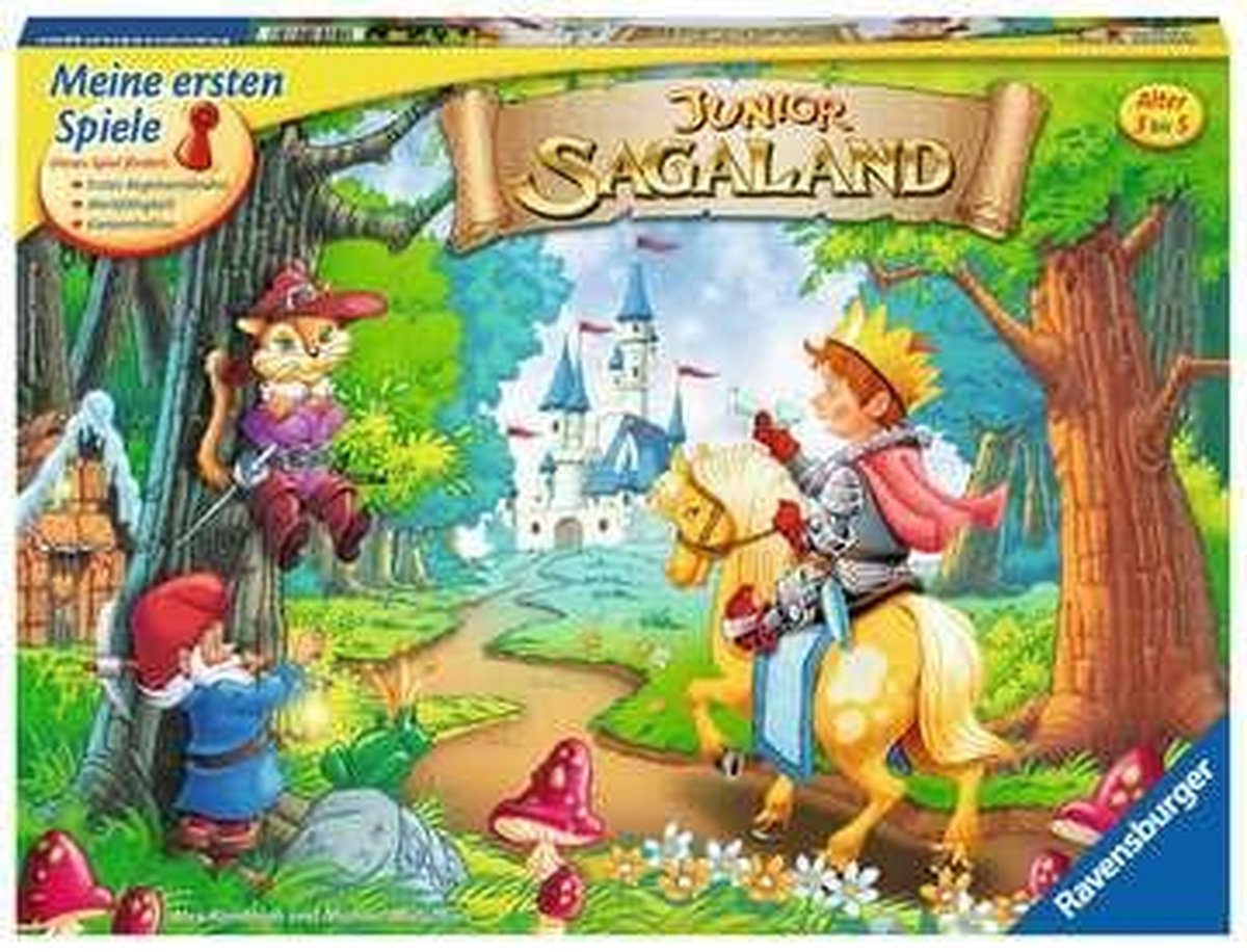 Ravensburger Junior Sagaland Bordspel Reizen/avontuur
