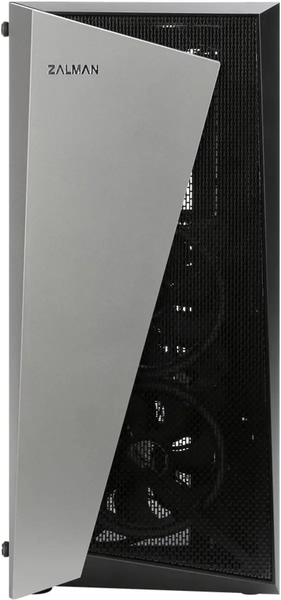 Zalman S4 Plus Midi Tower - 3 Ventilatoren - Acryl zijpaneel