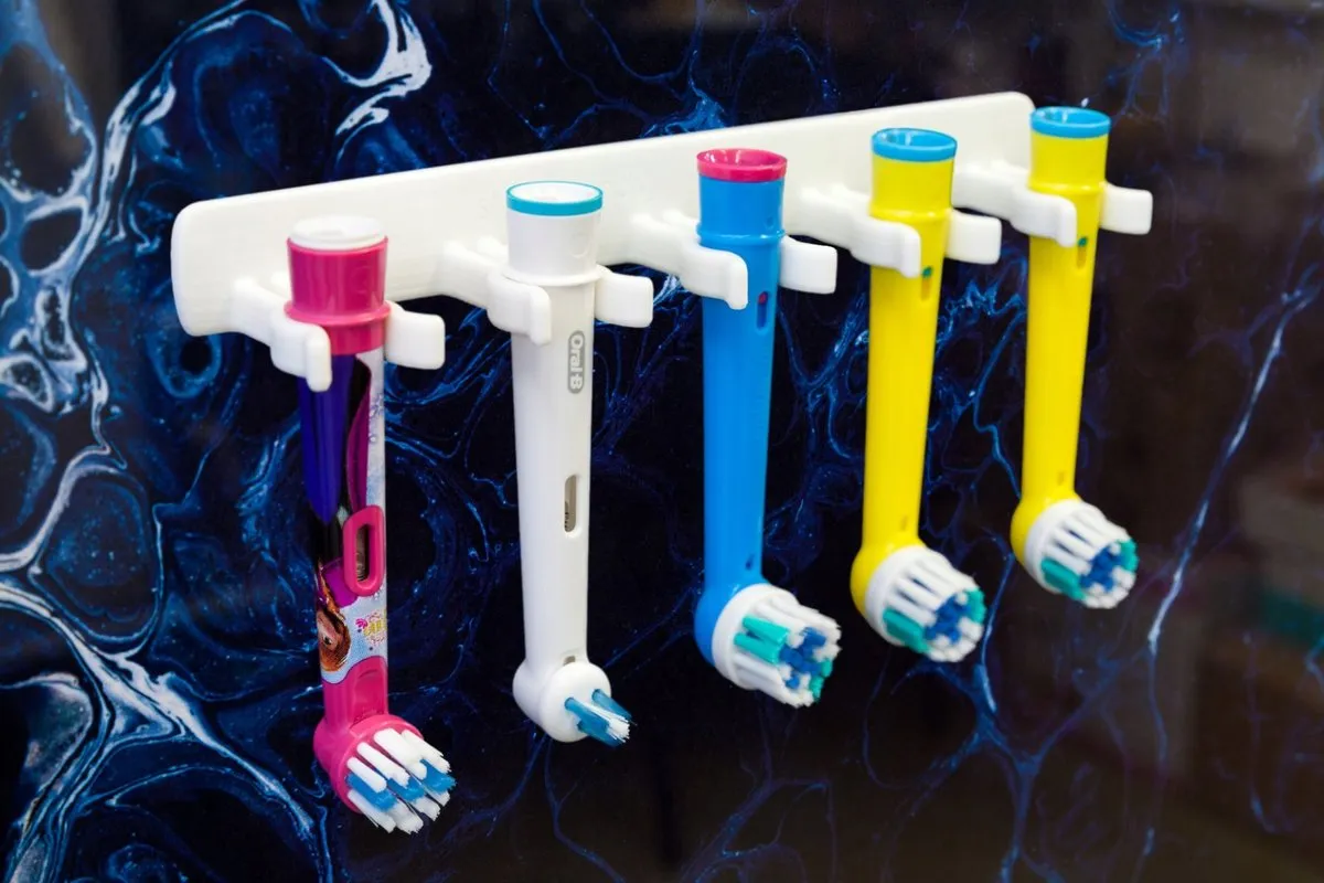 Oral-B Opzetborstelhouder Zelfklevend - 5 Stuks
