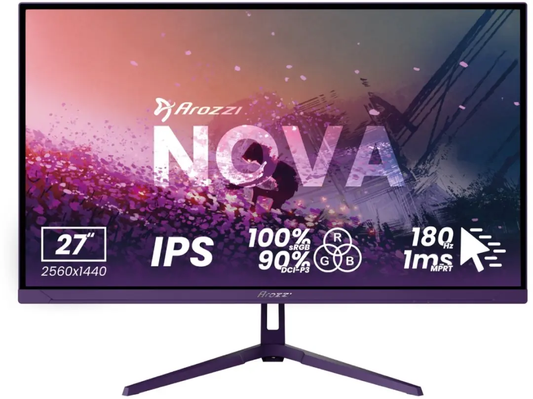 Arozzi Nova 27" Gaming Monitor
