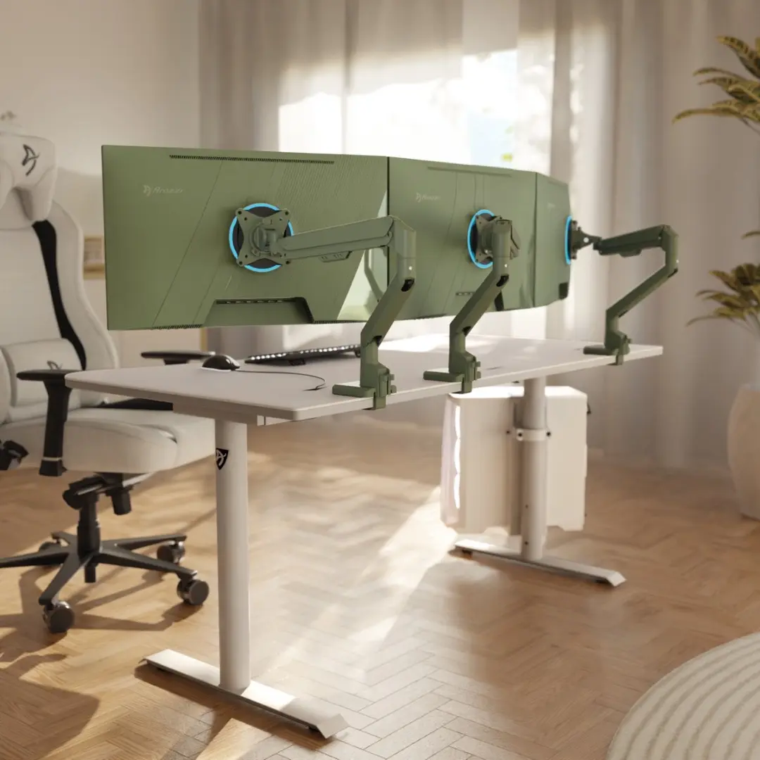 Arozzi Alzare Neo AZ-ALZARE-NEO-FST Monitorarm - Max 9kg - Groen