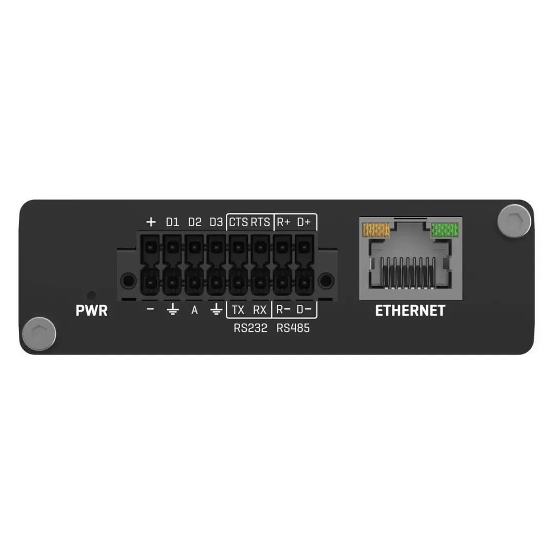 Teltonika TRB246 Gateway - 1 Gigabit LAN - RS-232/RS-485 - Zwart