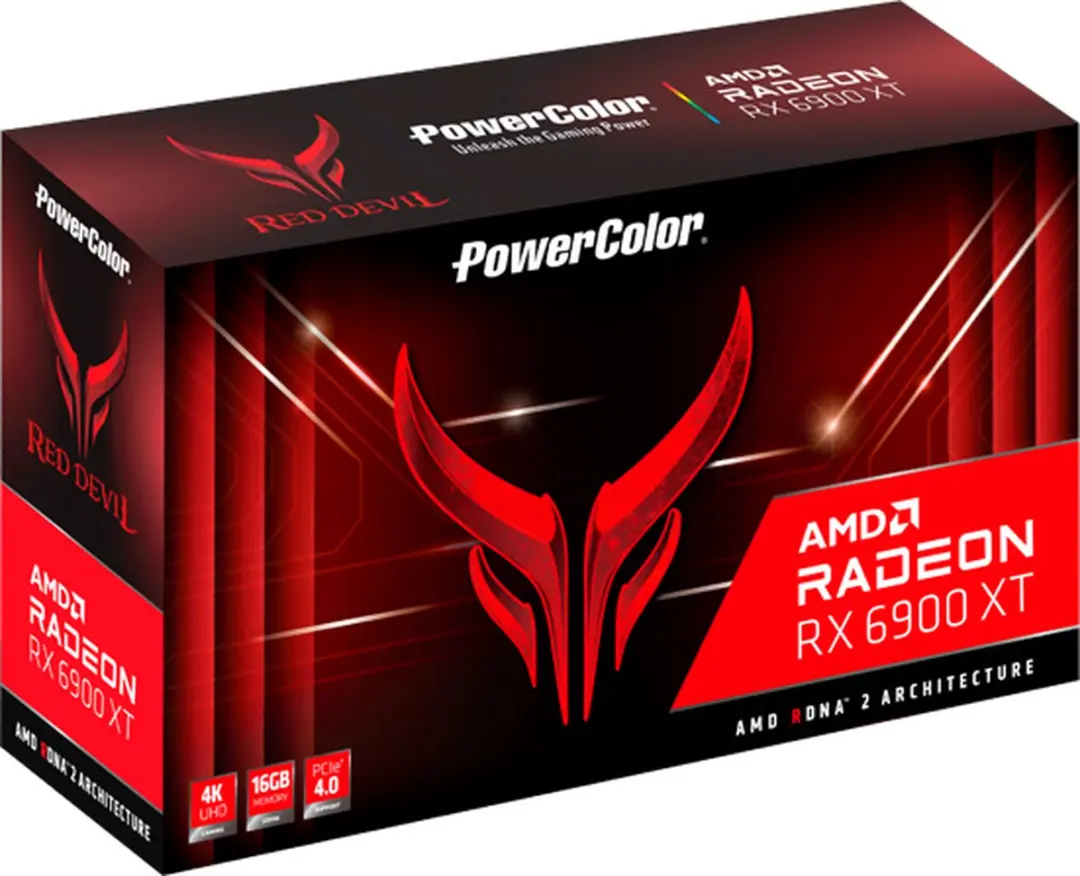 PowerColor Red Devil RX 6900 XT 16GB - Rood/Zwart - afbeelding 6 van 6