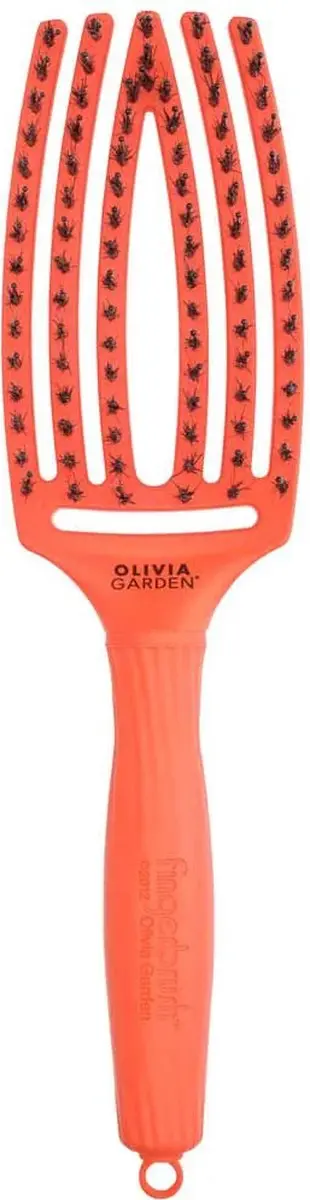 Olivia Garden Fingerbrush Combo - Zwart