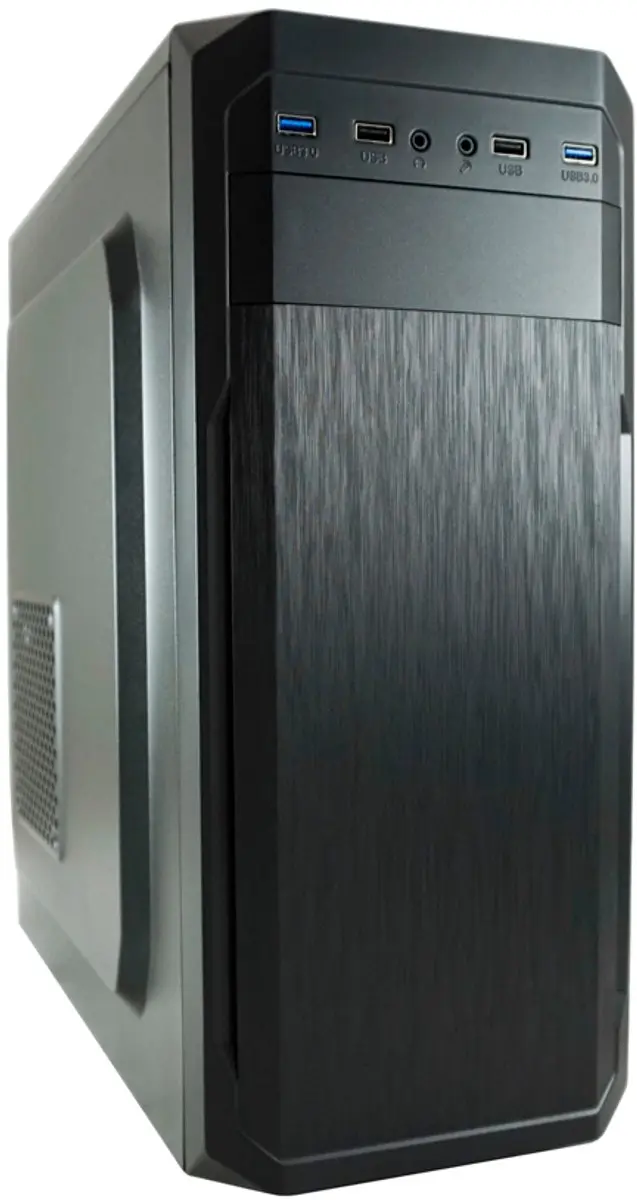LC Power 7039B Midi Tower - Zwart