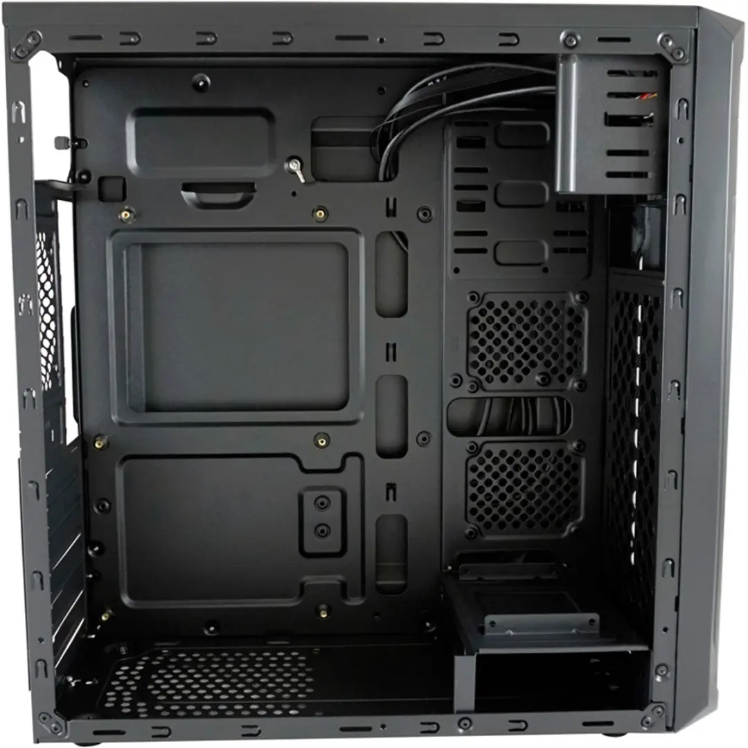 LC Power 7039B Midi Tower - Zwart