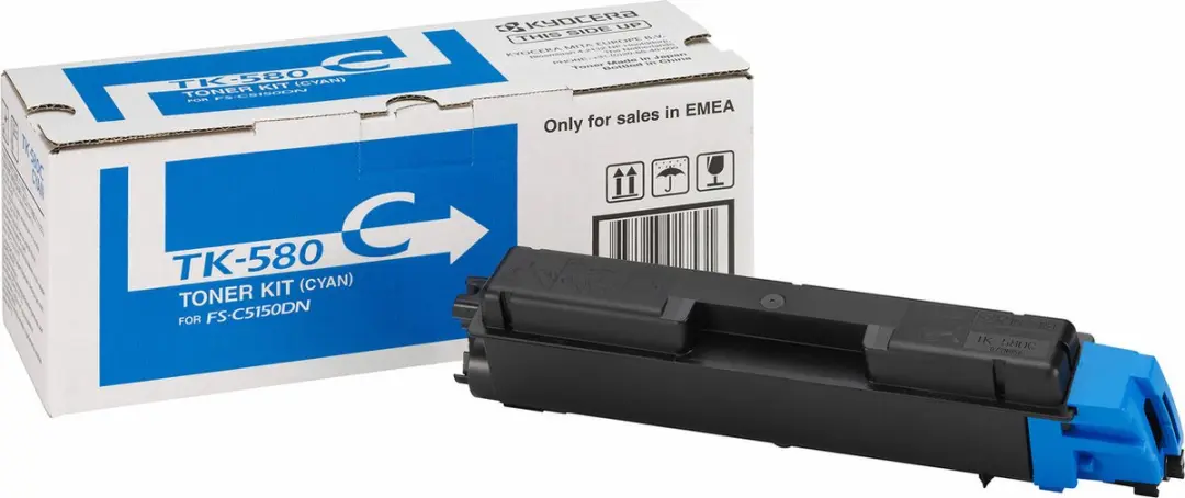 Kyocera TK-580C Tonercartridge - Cyaan