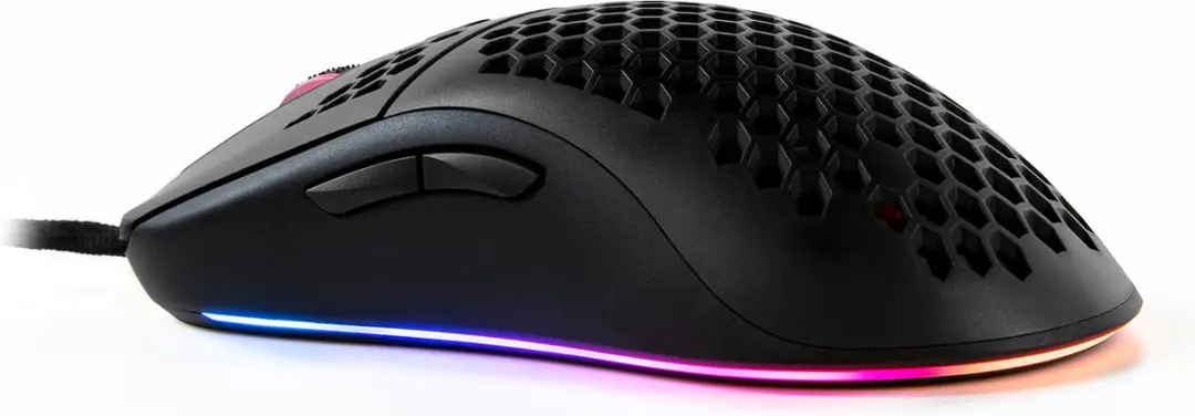 Arozzi Favo Gaming Muis AZ-FAVO-BK - Ultra Light 74g - Zwart