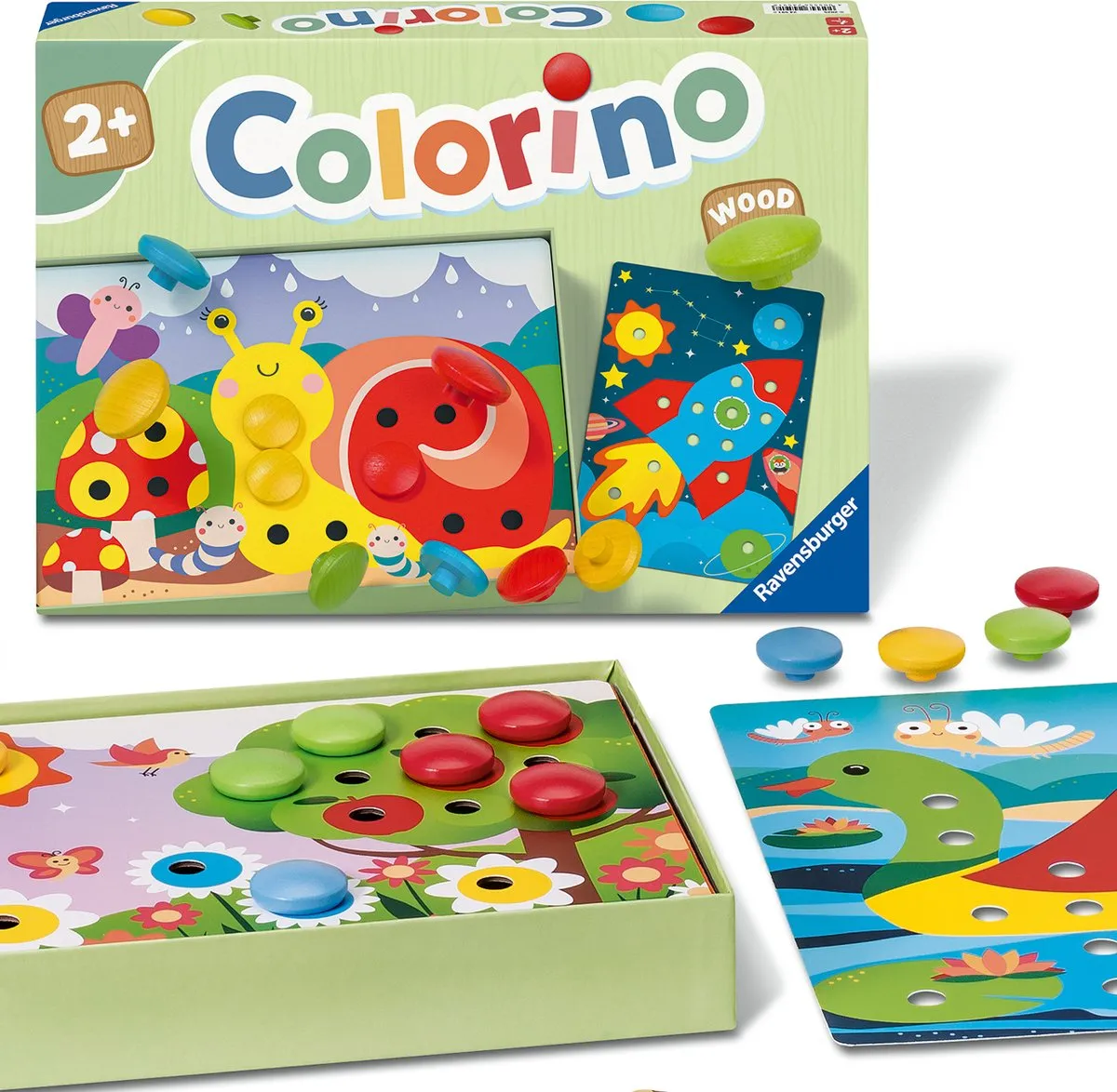 Ravensburger My Wooden Colorino Educatief Spel 24591 - Meerkleurig