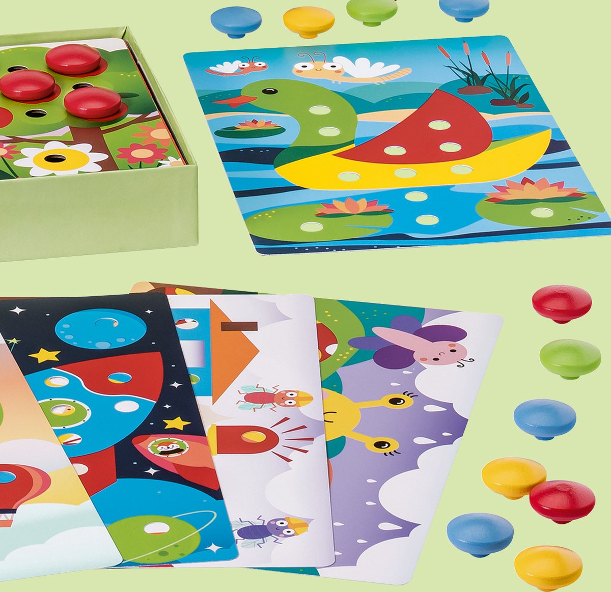 Ravensburger - My Wooden Colorino - Educatief Spel - Vanaf 2 Jaar