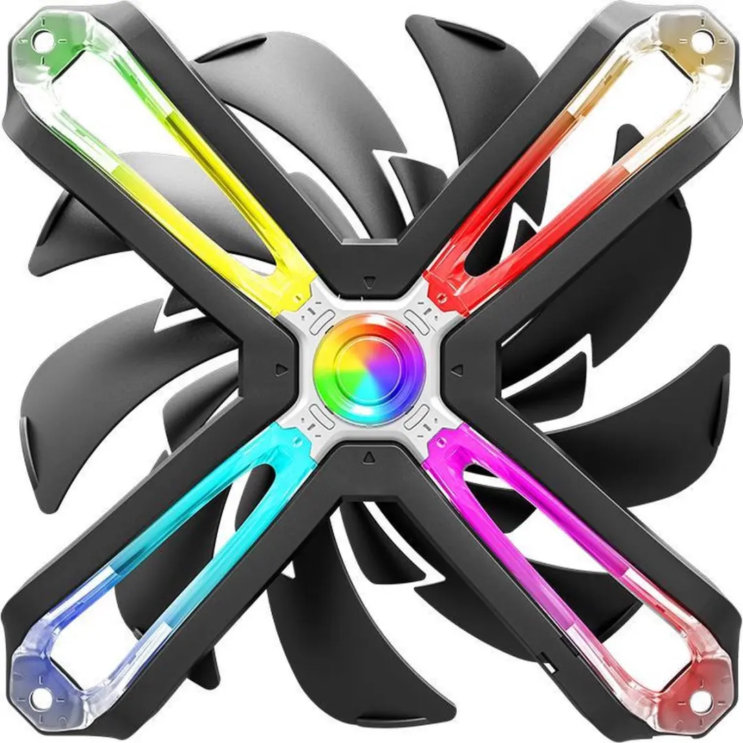 Zalman ZM-SF140A3 140mm RGB Ventilator 3-Pack - Zwart