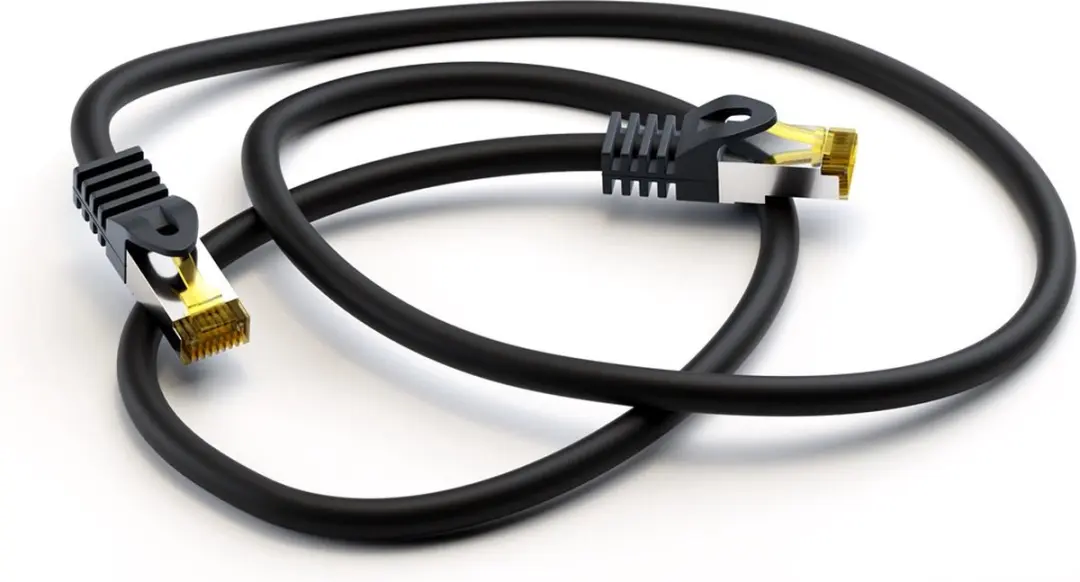 Wentronic 91635 Cat 7 STP-kabel RJ45 - 7.5m - Zwart