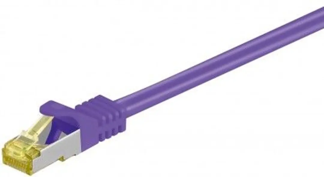 Wentronic Cat 7 STP-kabel 91654 - 15m - Paars - afbeelding 6 van 6