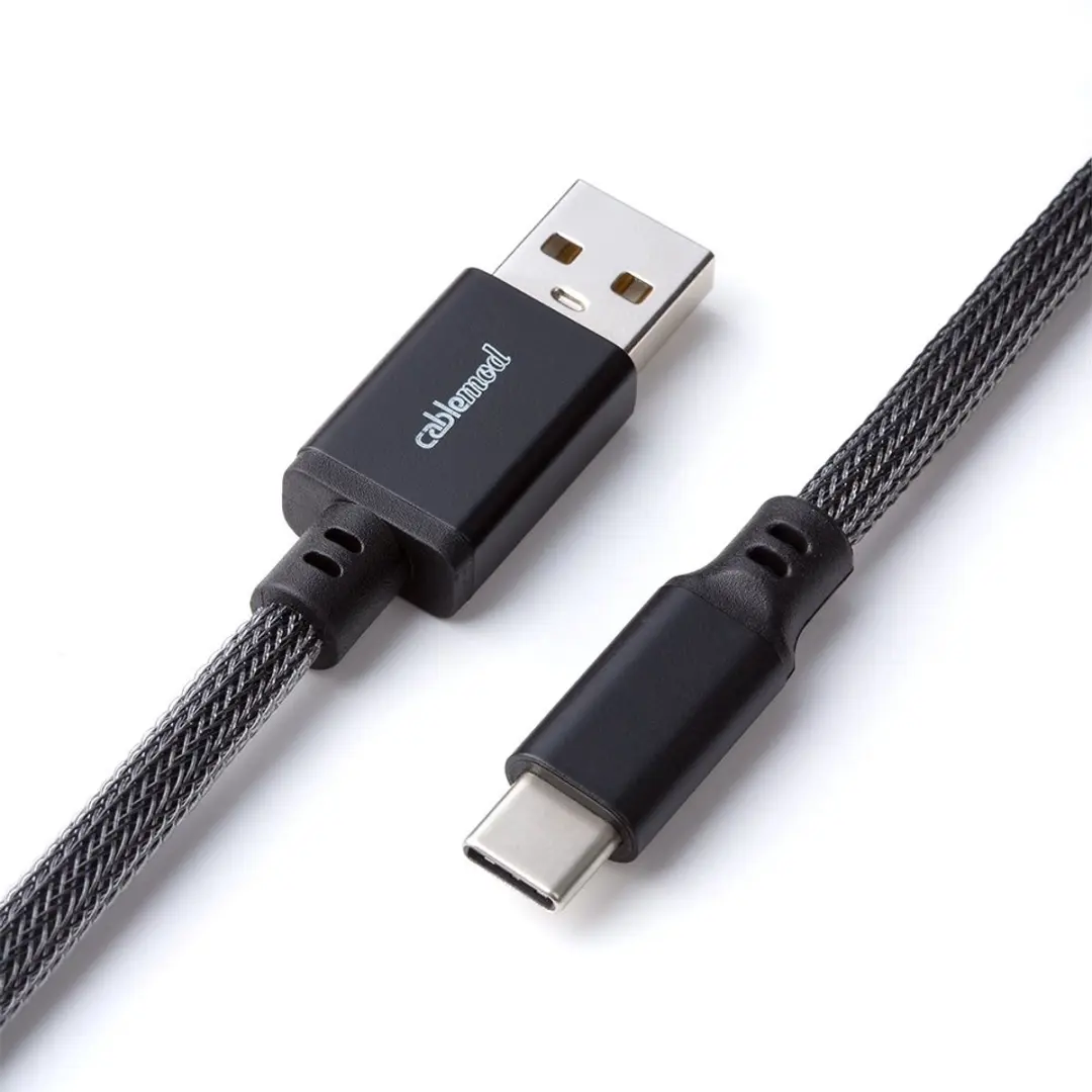 Cablemod CM-CKCA-CW-PW150PW-R USB-kabel 1,5m USB-A naar USB-C - Zwart