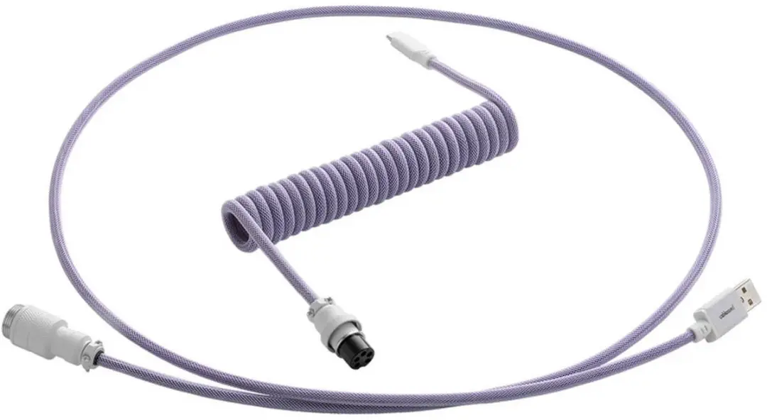 CableMod PRO Coiled Keyboard Cable USB-C naar USB-A 1.5m