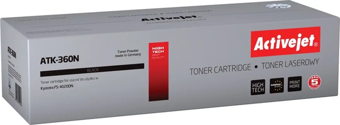 Kyocera Activejet ATK-410N Toner - 15.000 Pagina's - Zwart
