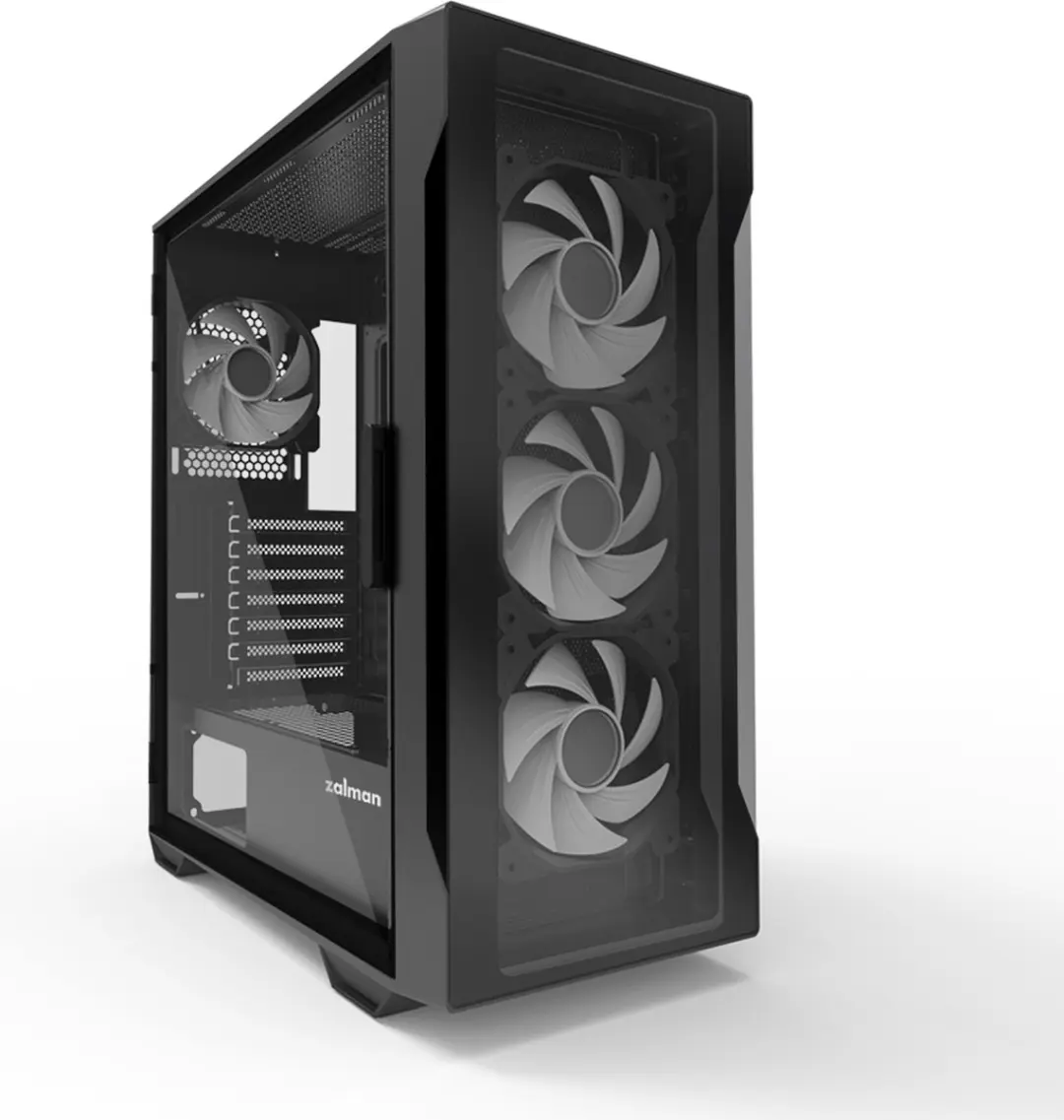 Zalman I3 NEO TG Midi Tower - 4 Ventilatoren - Zwart