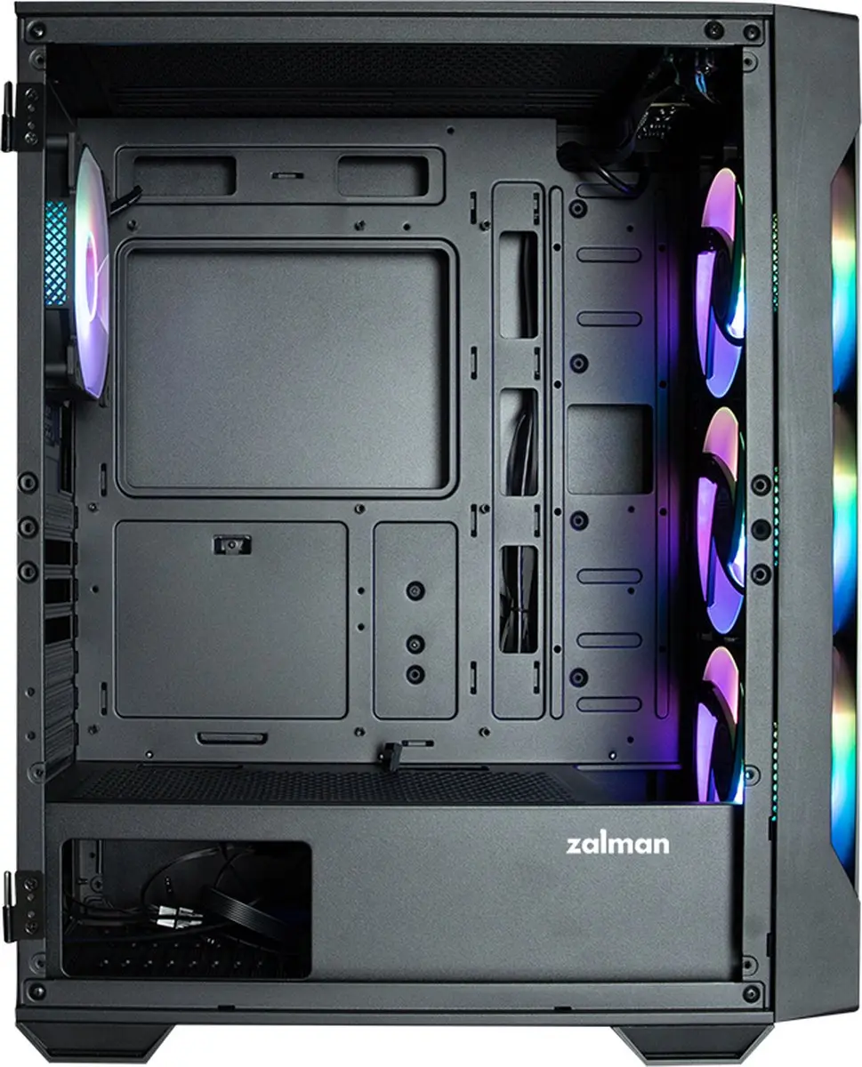 Zalman I3 NEO TG Midi Tower - 4 Ventilatoren - Zwart
