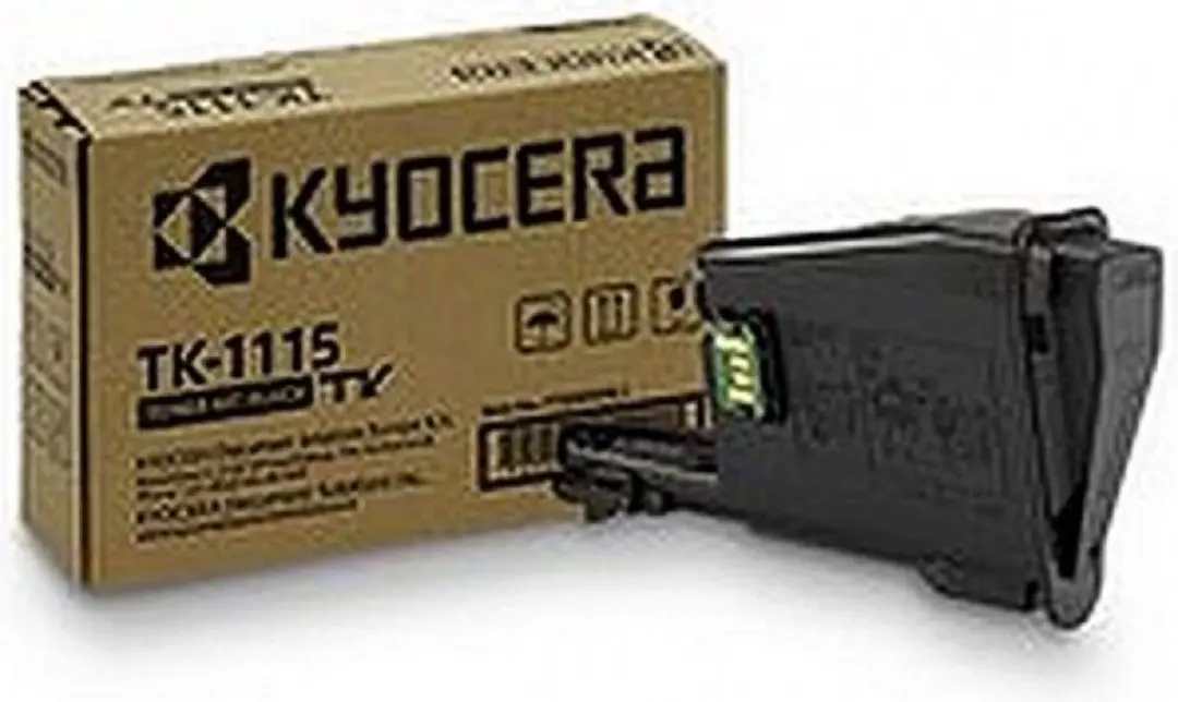 Kyocera TK-1115 Tonercartridge - 1600 Pagina's - Zwart