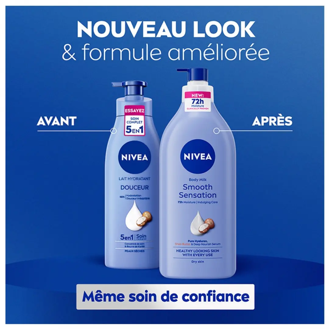 NIVEA The Creamy Bodylotion Droge Huid 625ml