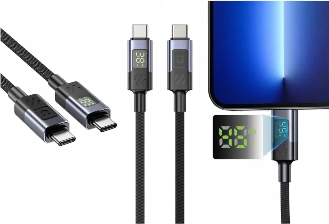 Unitek USB-C Kabel 3m 60W PD