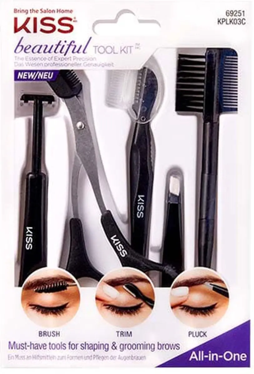 Kiss Beautiful Tool Kit Wenkbrauwset