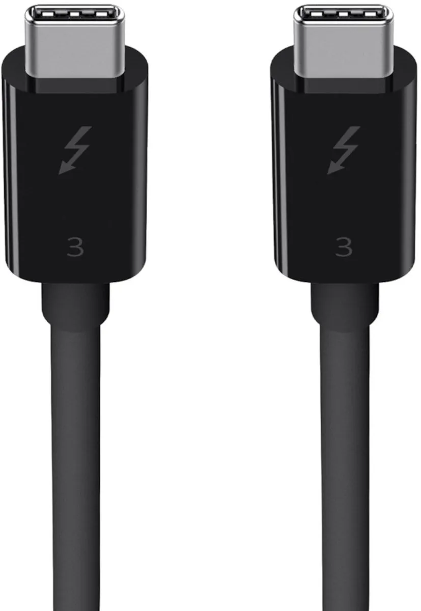 Belkin Thunderbolt 3 F2CD084BT0.8MBK Kabel - 80cm - Zwart