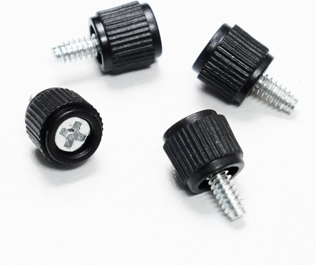 LC Power M4 Zwart Thumbscrew