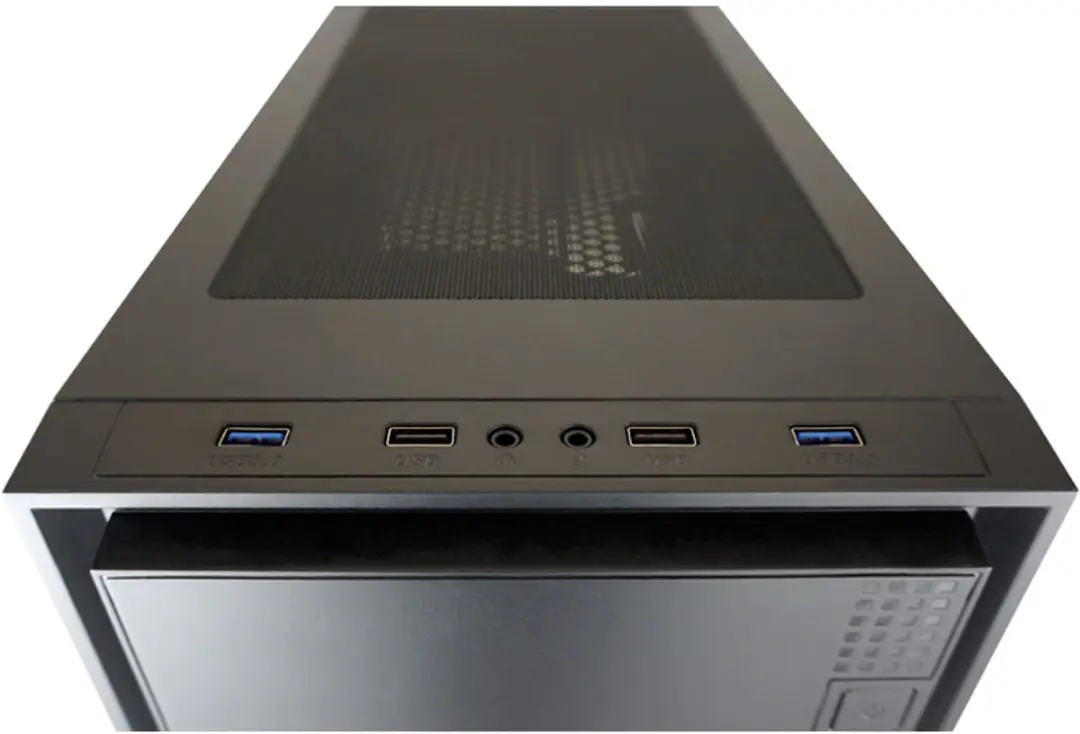 LC Power 2016MB Micro Tower - Zwart