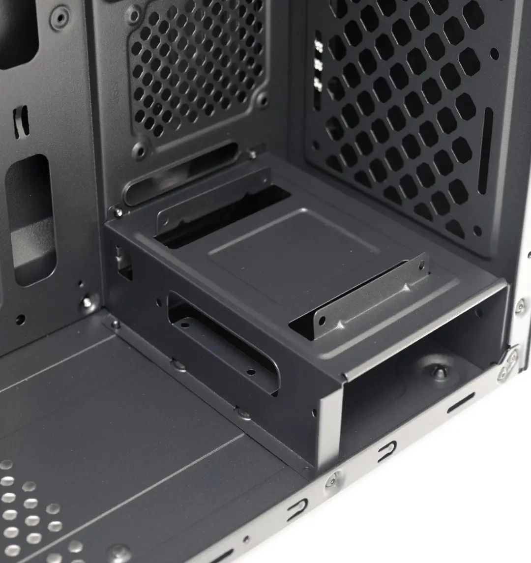 LC Power ATX Midi-Tower Behuizing - Zwart