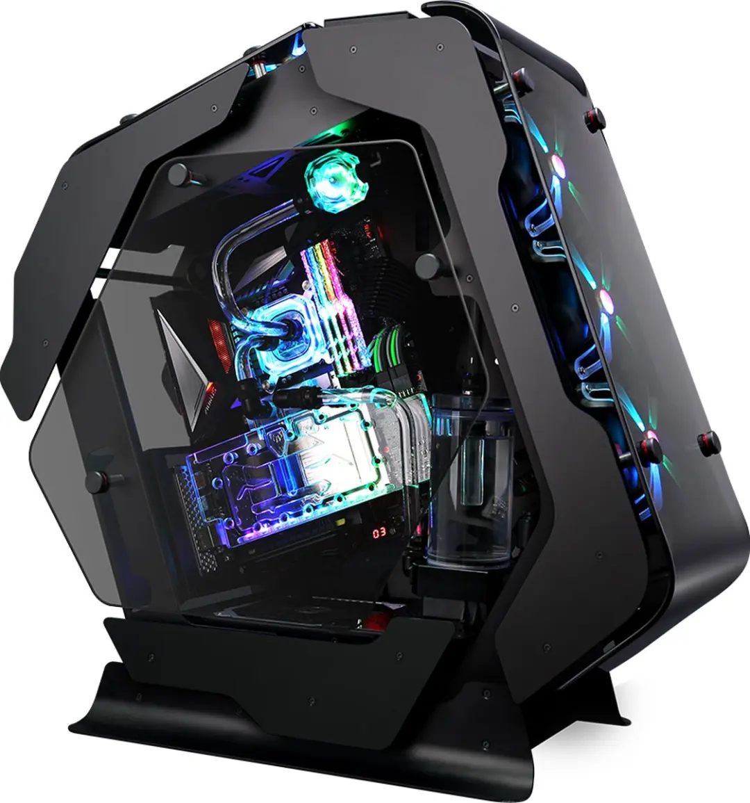 Zalman Z-Machine 500 ATX Mid Tower - 5x RGB 120mm fans