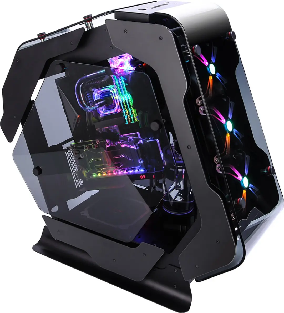 Zalman Z-Machine 500 ATX Mid Tower - 5x RGB 120mm fans
