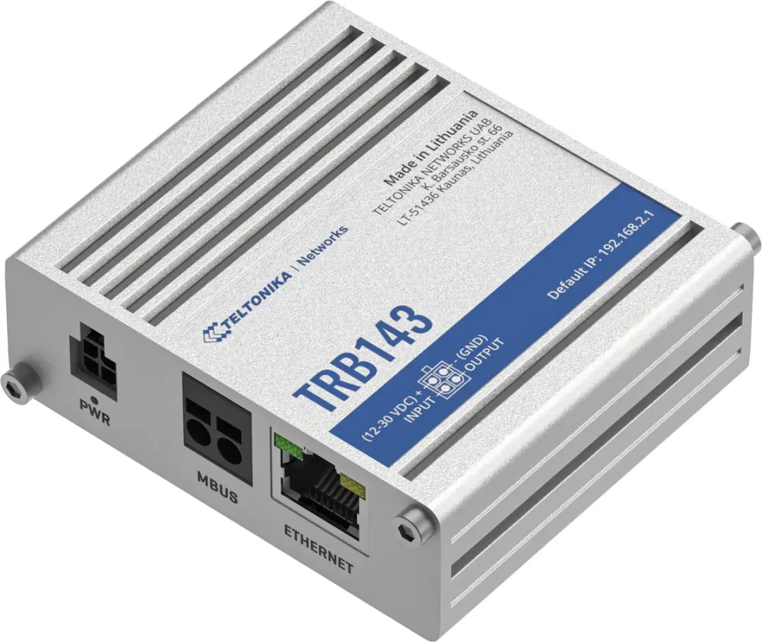 Teltonika TK-TRB143 4G Industriele Router 1000 Mbps - Zwart