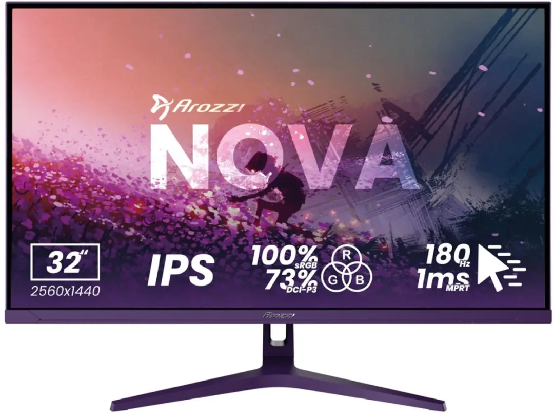 Arozzi Nova 32" Gaming Monitor