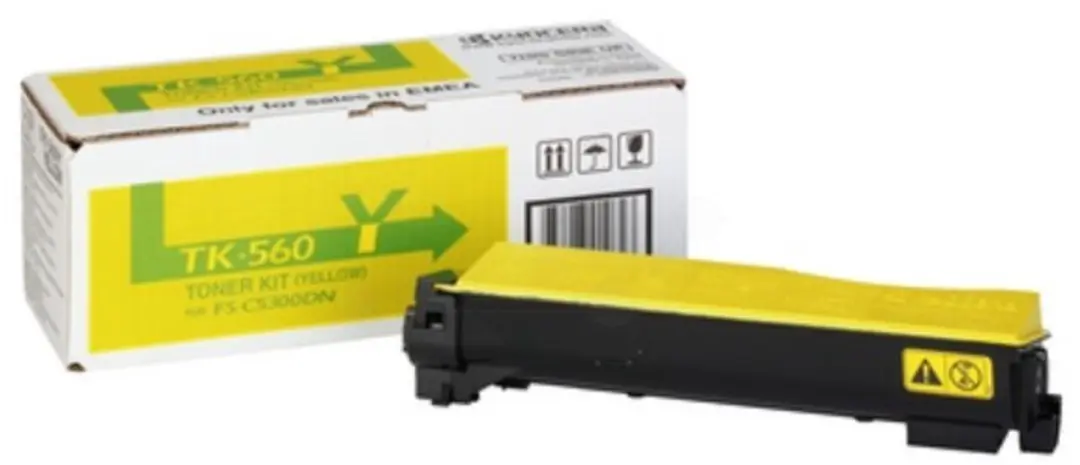 Kyocera TK-560Y Tonercartridge Geel