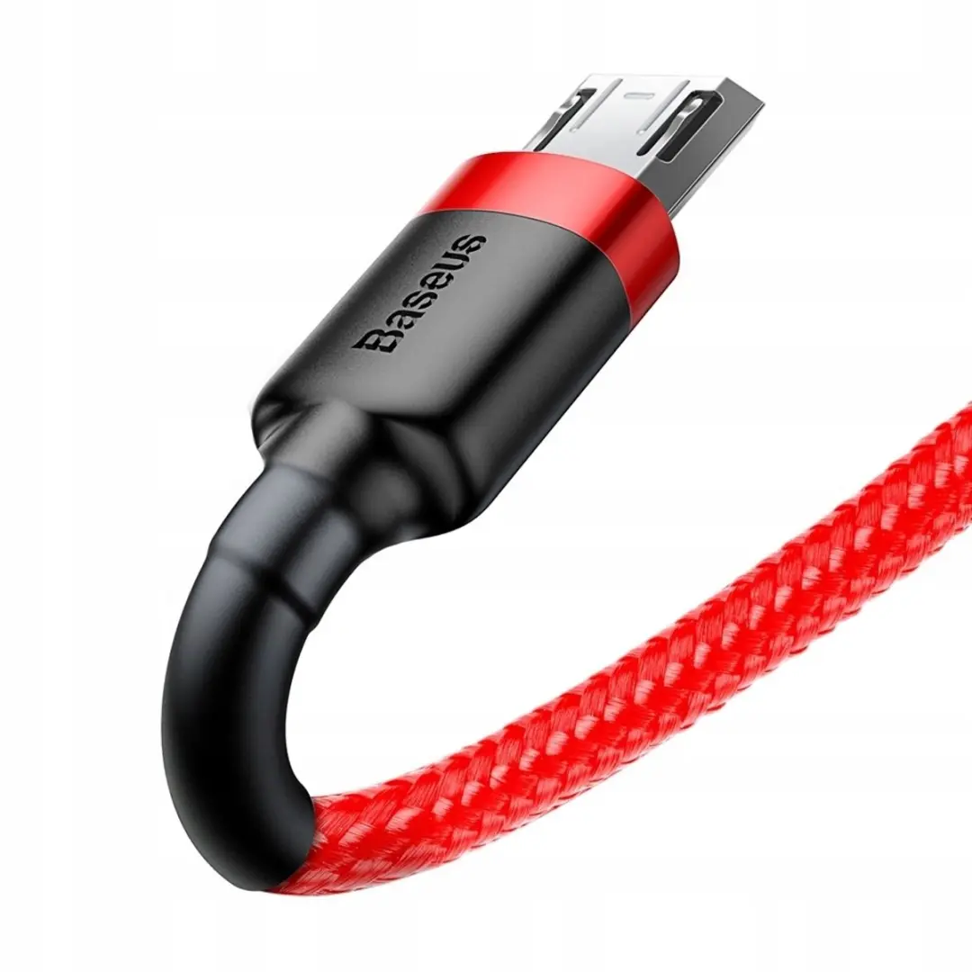 Baseus Cafule Micro USB Kabel 2.4A 1m - Rood